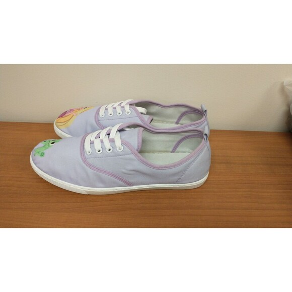 Disney Tangled Rapunzel & Pascal Lace-Up Sneakers Size 11 - Picture 3 of 8